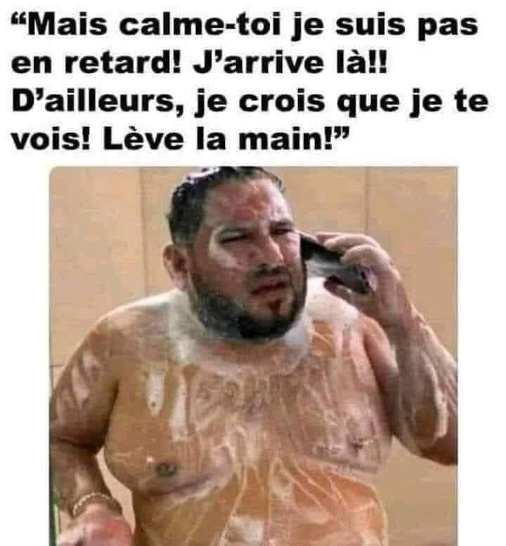 Zut! En retard... Bonne journée les twitteux 🤣🤣