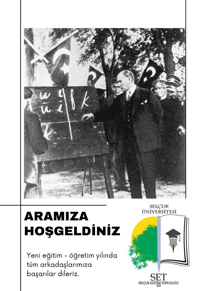 Selçuk  Eğitim Topluluğu, 2022-2023  Eğitim - Öğretim yılında başta dekanımız Mustafa Hocamız ve çok değerli öğretim hocalarımız olmak üzere tüm öğrenci arkadaşlarımıza başarılar diler . Yeni gelen arkadaşlarımıza da hayırlı olsun dileklerini sunar 💐🌼🌺