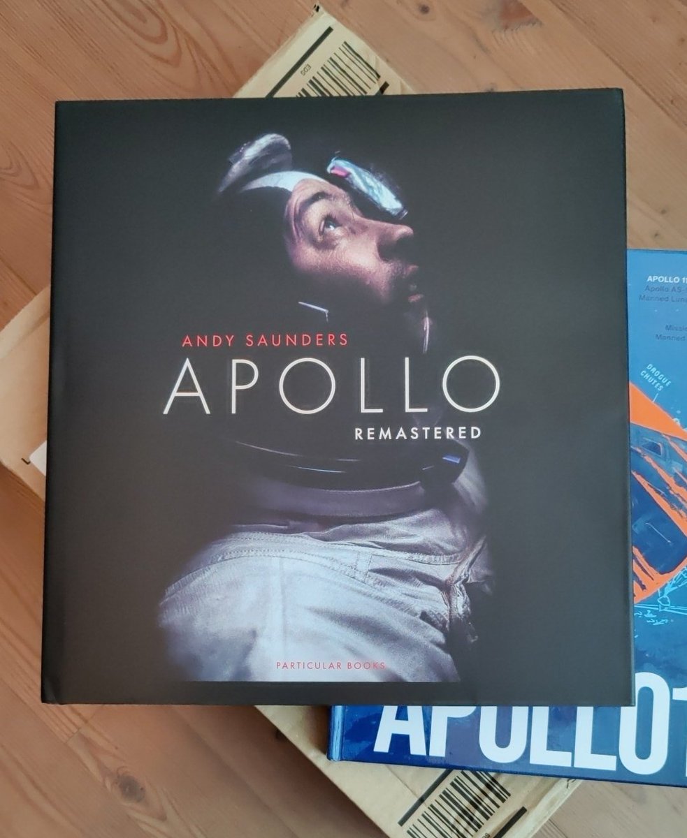 Oh happy day. My Apollo 11 Remastered showed up in the same delivery as the new Apollo 11 Mission Report proof. Thanks to <a href="/AndySaunders_1/">Andy Saunders - Apollo Remastered</a> for your hard work on it.