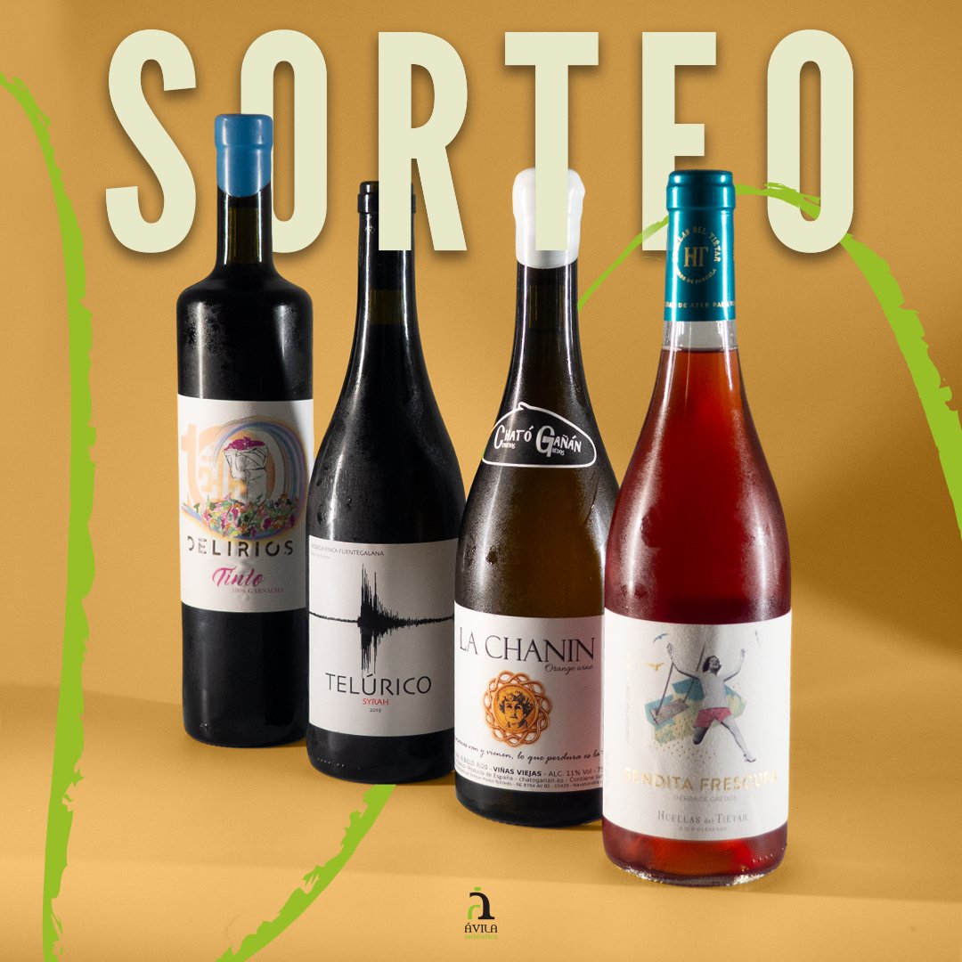 🎉 GANA UN LOTE DE VINO ABULENSE 🎉
¿Eres un amante del vino? Este sorteo es para ti 😉

1️⃣ Da ❤️ a esta publicación
2️⃣ Síguenos en <a href="/Avilaautentica1/">Ávila Auténtica.</a>
3️⃣ Menciona a esa persona a la que le encantaría ganarlo 😍