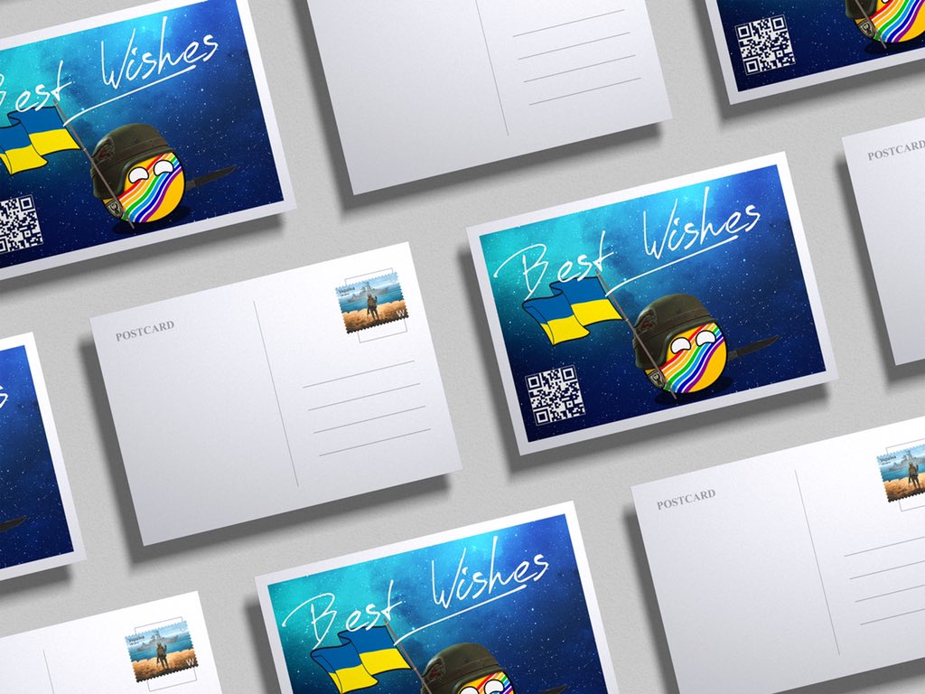 Check out our new #postcards! 😊 #micronations #Countryballs