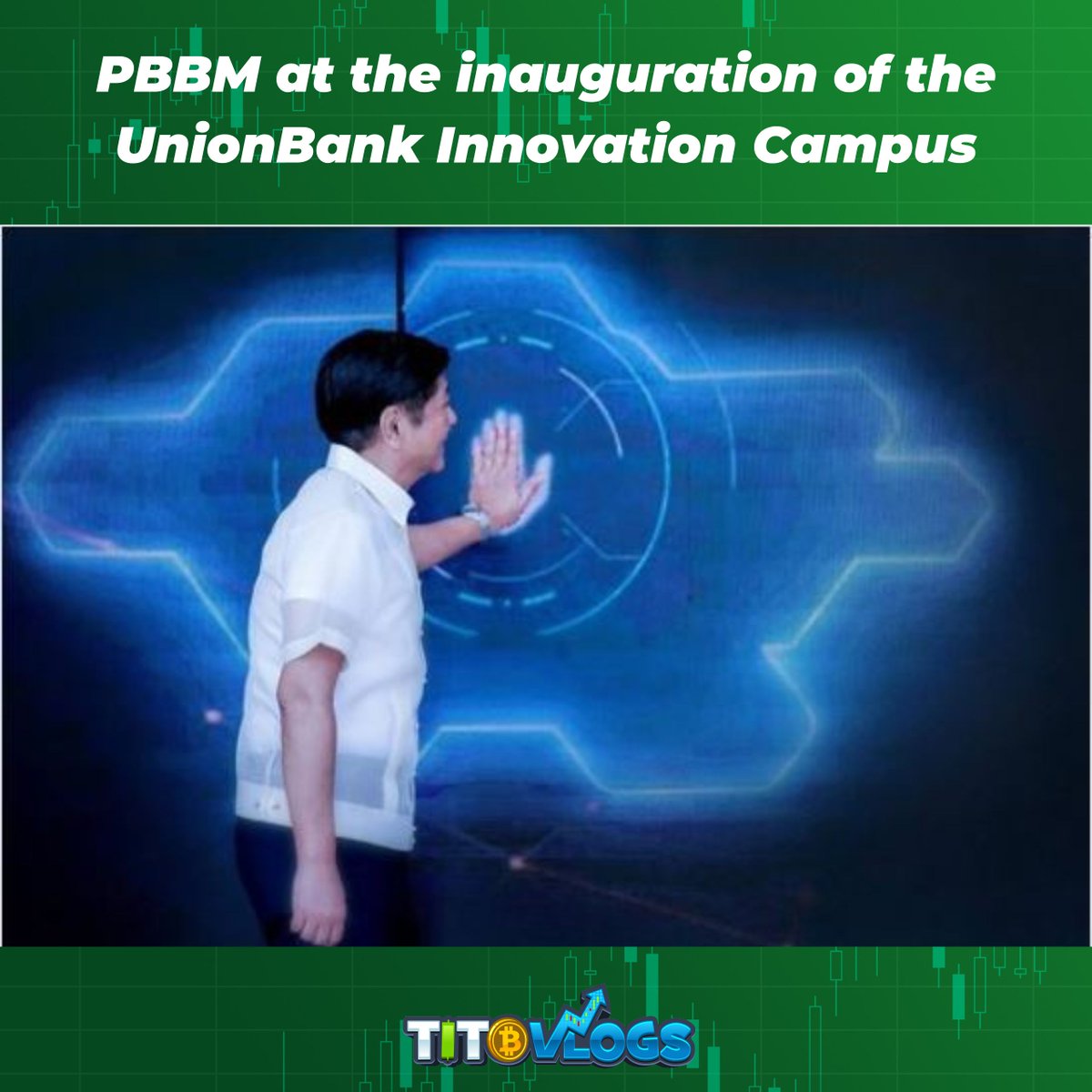 titovlogs77's tweet photo. PBBM at the inauguration of the UnionBank Innovation Campus

Photo from PBBM's FB page
#digital #blockchain

https://t.co/rMnBjUygXG https://t.co/p10XNZu3Vv