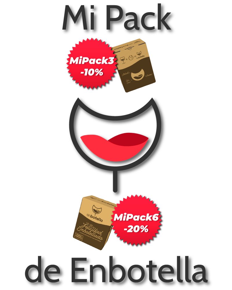 Elige 3 botellas y llévate un 10% de Descuento.
Elige 6 botellas y llévate un 20% de Descuento.

PORQUE TÚ CONOCES TUS GUSTOS MEJOR QUE NADIE.