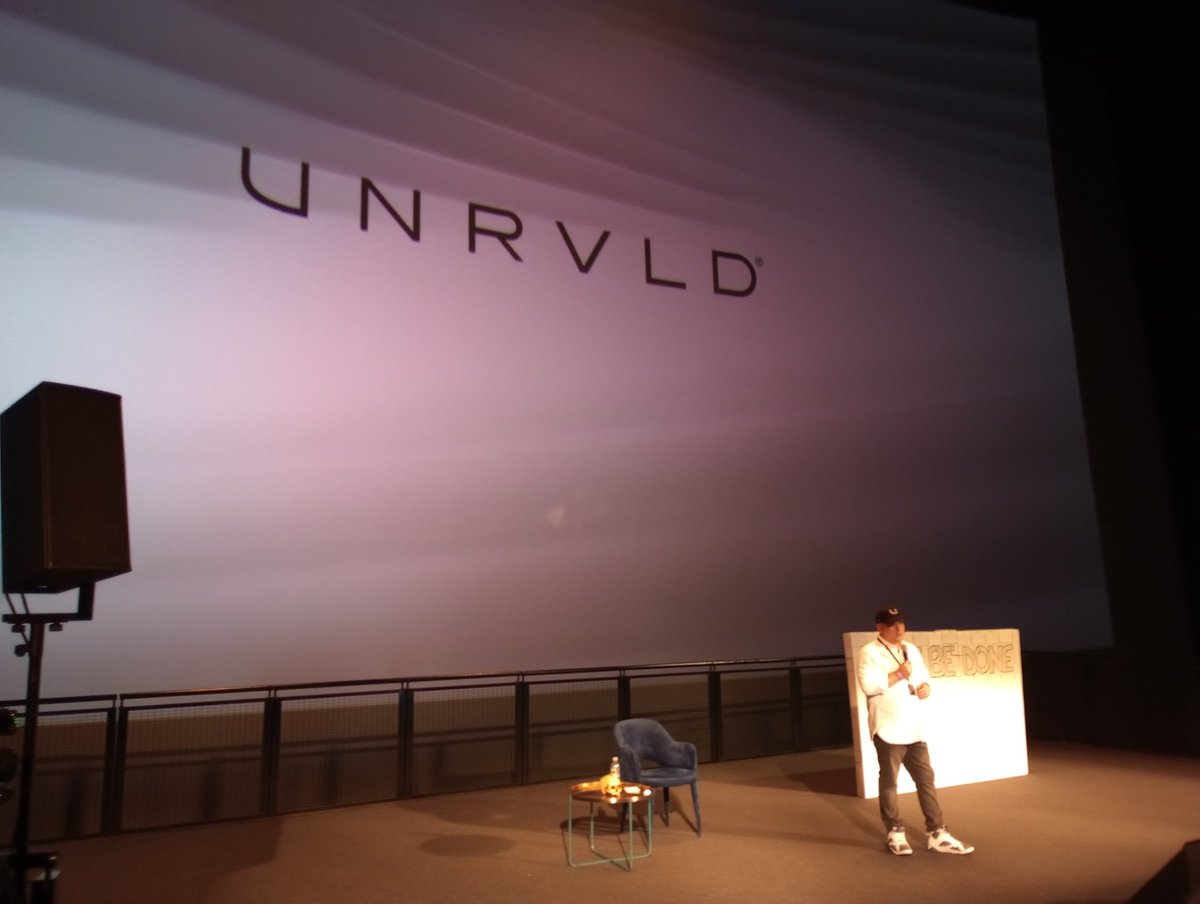 Opening <a href="/unrvldagency/">UNRVLD</a>'s team day, <a href="/DMJBerry/">Dan Berry</a>