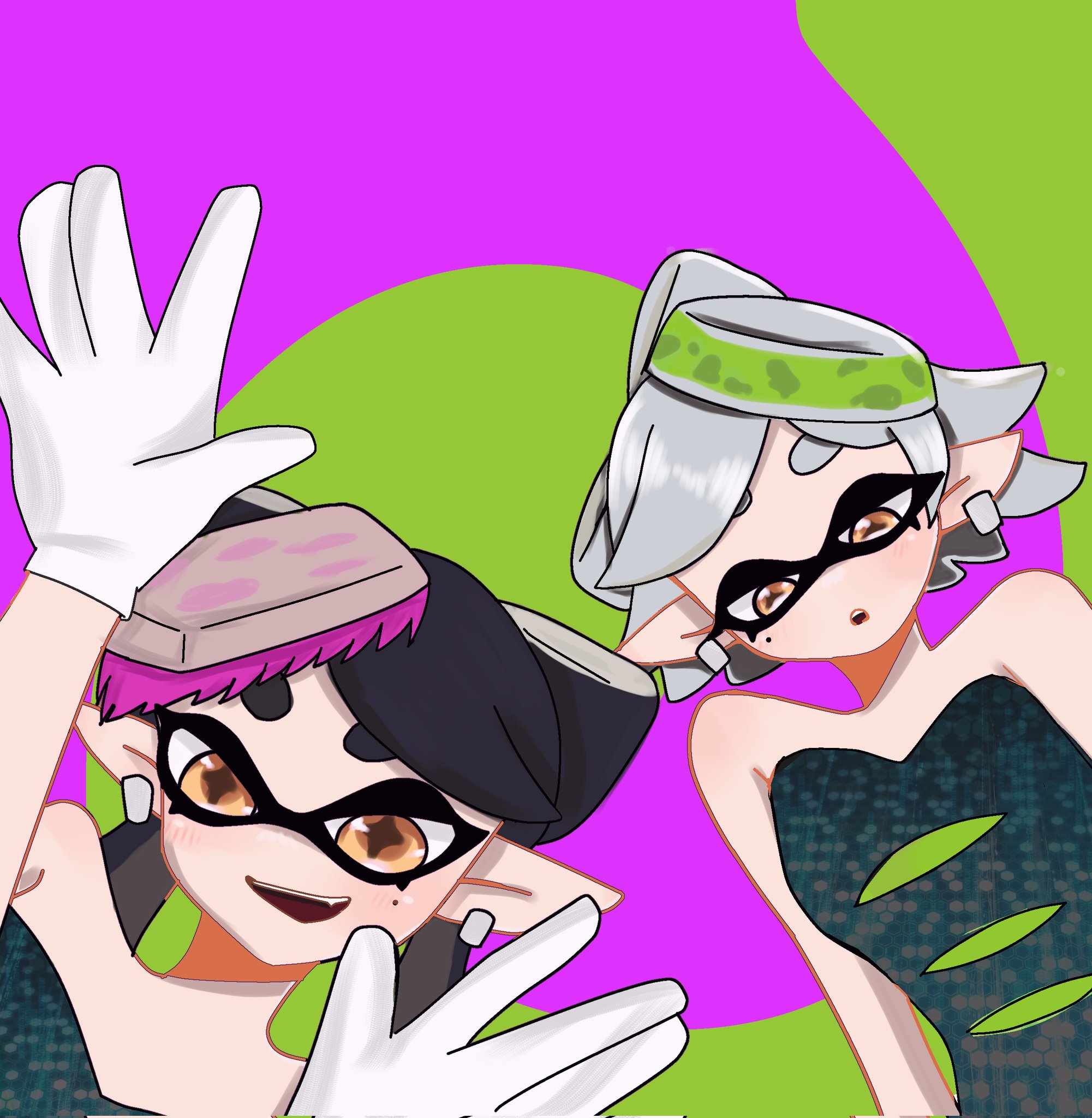 Max Da Garn Rt Blaka シオカラーズ イラスト スプラトゥーン シオカラーズ T Co 6nucugmjxd Twitter