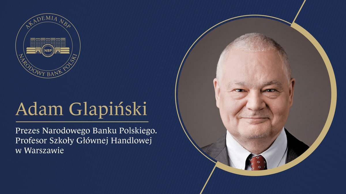 AkademiaNbp's tweet photo. Trwa rekrutacja do #AkademiaNBP. 
Weź udział w kursie „Finanse i polityka pieniężna”.
Wykłady poprowadzą między innymi: prof. Adam Glapiński, prof. Robert Holzmann i prof. Beata Javorcik. 
Zgłoszenia przyjmujemy do 26.09.2022 r.
Więcej informacji ⬇️
https://t.co/jYP4gLcbqk https://t.co/maHuo6Gd6v