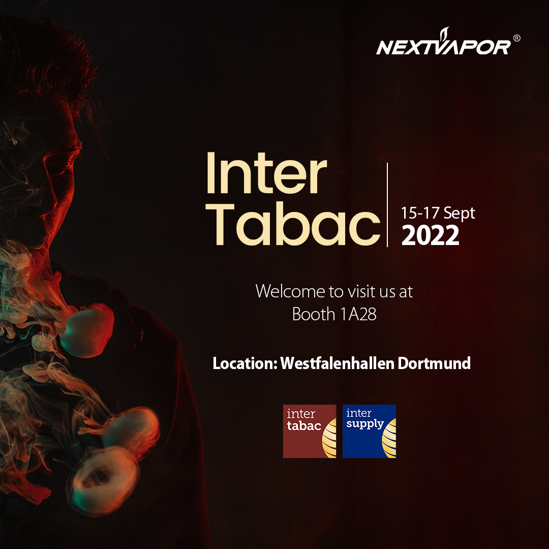 nextvaportech's tweet photo. We're going to attend the vape expo Inter Tabac 2022!🥳🥳🥳🥳
Welcome to visit us at booth 1A28. 😘😘
👉Follow @Nextvaportech for more info&amp;fun😘
Warning: This product contains nicotine. Nicotine is an addictive chemical.
#nextvapor #vapeon #ecigarette #vapeexpo #intertabac2022 https://t.co/gWkuHOeBLd