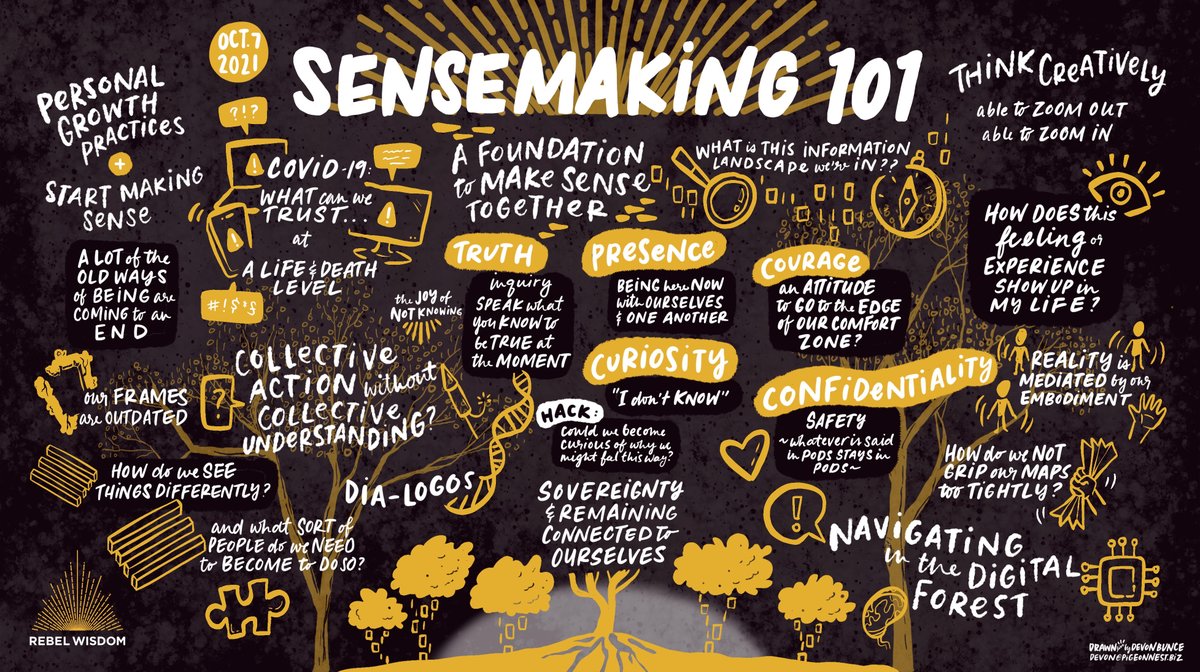 Today is the last day to join our last Sensemaking 101! Tuition from John Vervaeke, Diane Musho Hamilton, Jonathan Rowson and Sara Ness. People from 30+ countries coming together to find new ways to make sense of culture and have a new conversation. rebelwisdom.co.uk/sensemaking101