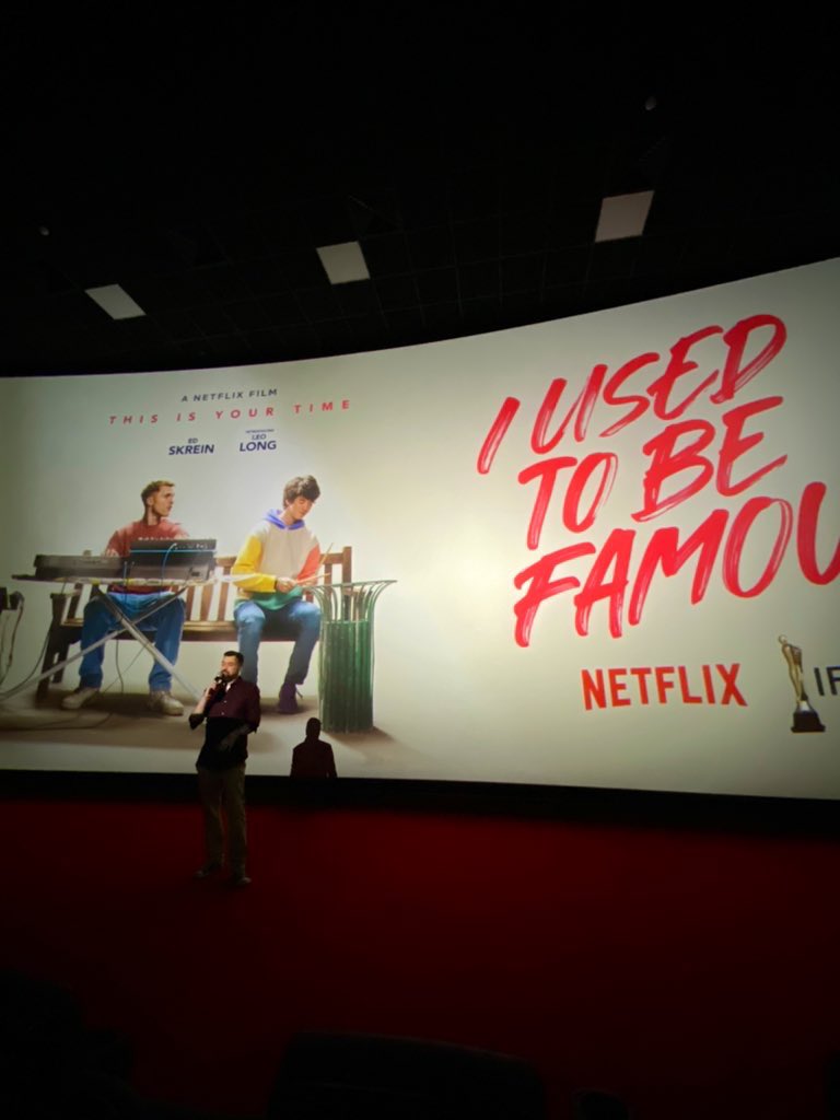 “Why would I want to be Bach I’m me”~Stevie

Beautiful,emotional & powerful a film has you crying on a Tuesday but smiling about it for the rest of the week🤩

Thank you @IFTA @netflix @NetflixFilm 

I Use To Be Famous out Friday along with an epic soundtrack👏

#iusedtobefamous