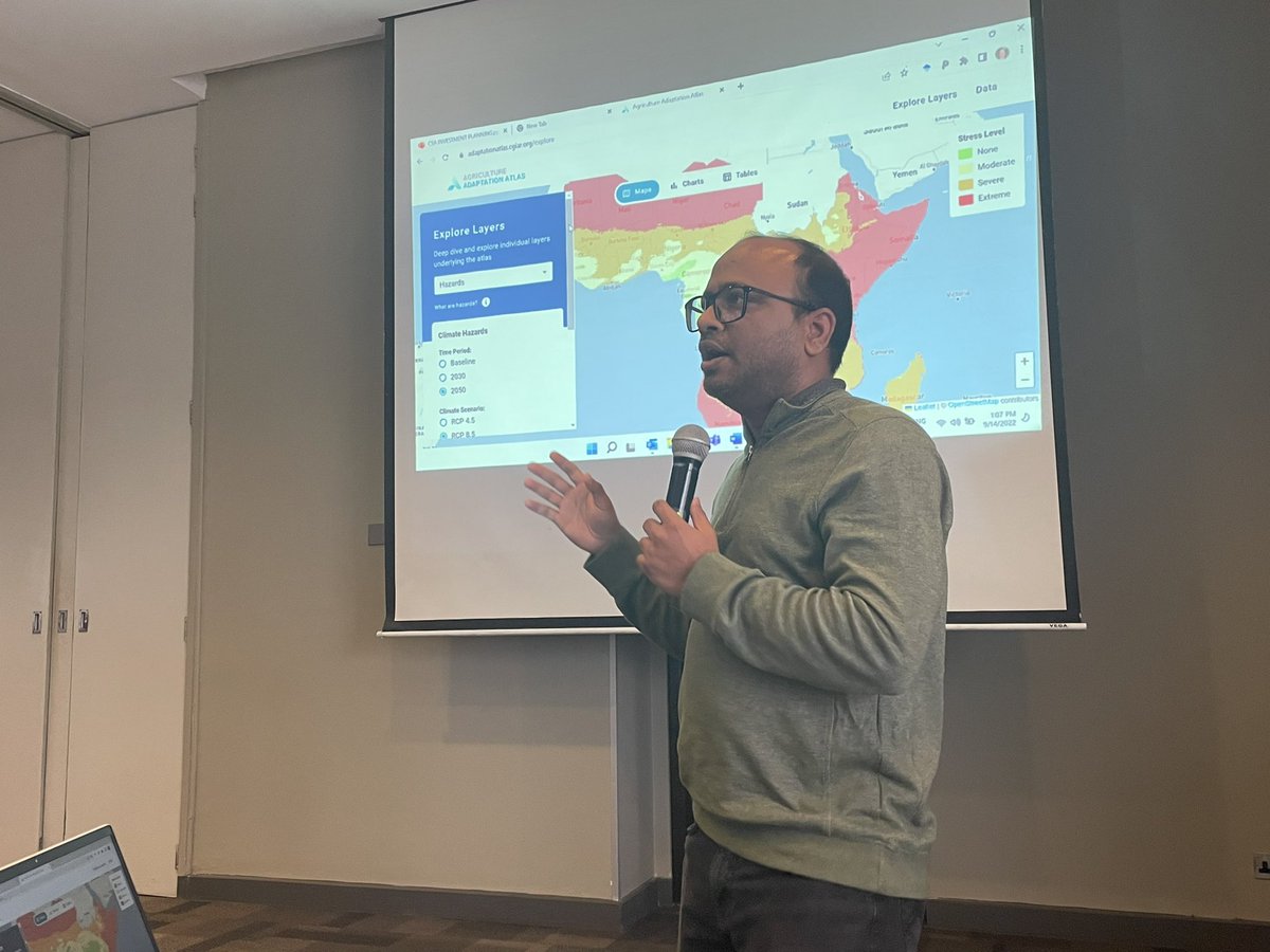 CMwonger's tweet photo. Hot off the Press! The Agriculture Adaptation Atlas, a platform for mapping #climaterisks and finding solutions.  https://t.co/TYCFdgxt3U https://t.co/egQCLVikoa