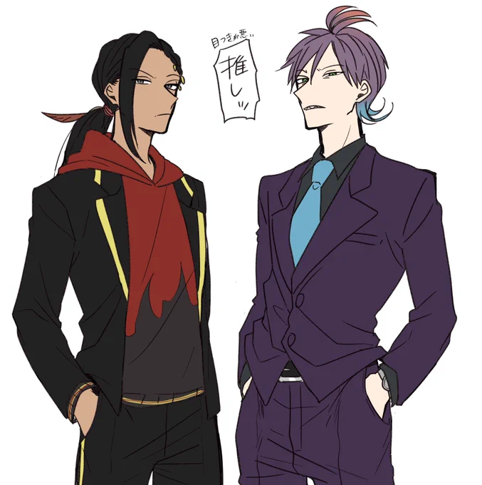 趣味が分かりやすすぎる
⚠️🦎擬人化 