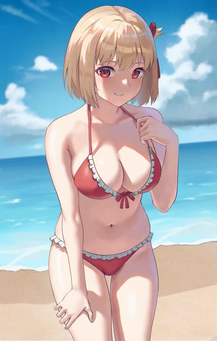 水着千束ちゃ #リコリコ 