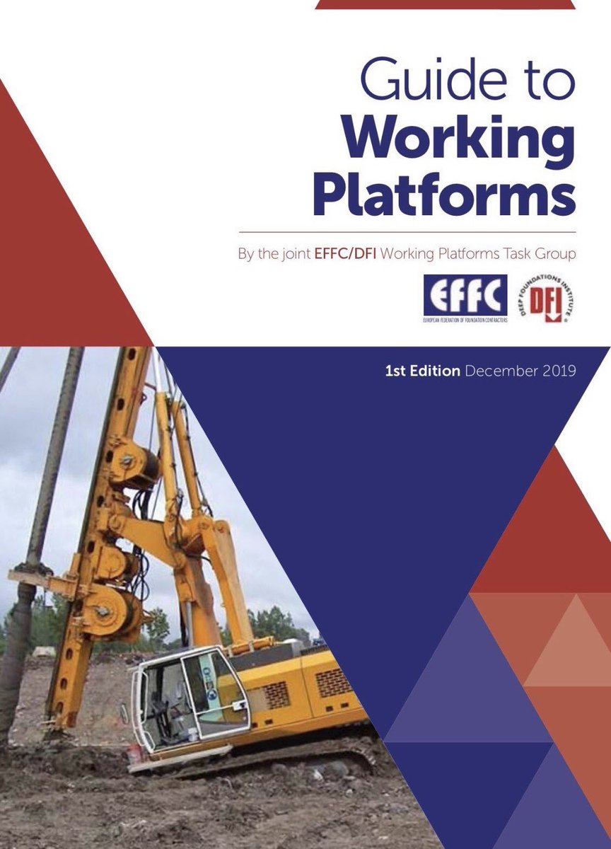 FPS_Piling's tweet image. Have you downloaded the free EFFC-DFI Guide for #WorkingPlatforms?  We hope that this document will make the job of those working in #deepfoundations safer, easier, and more productive. Take a look - bit.ly/3s89Und

#ConstructionSafetyWeek2022 #civilengineering