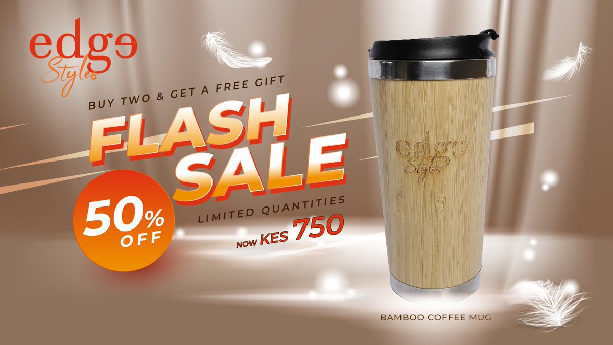 EdgeLYF's tweet photo. Your favorite Bamboo coffee mug has a got an extra layer of luxury. Our Bamboo coffee mug is eco- friendly and heat resistant. Download the Edge App #LinkInBio and buy it for yourself or a loved one. Hurry while stocks last!! #EdgeStyles https://t.co/i8cIJdISPx