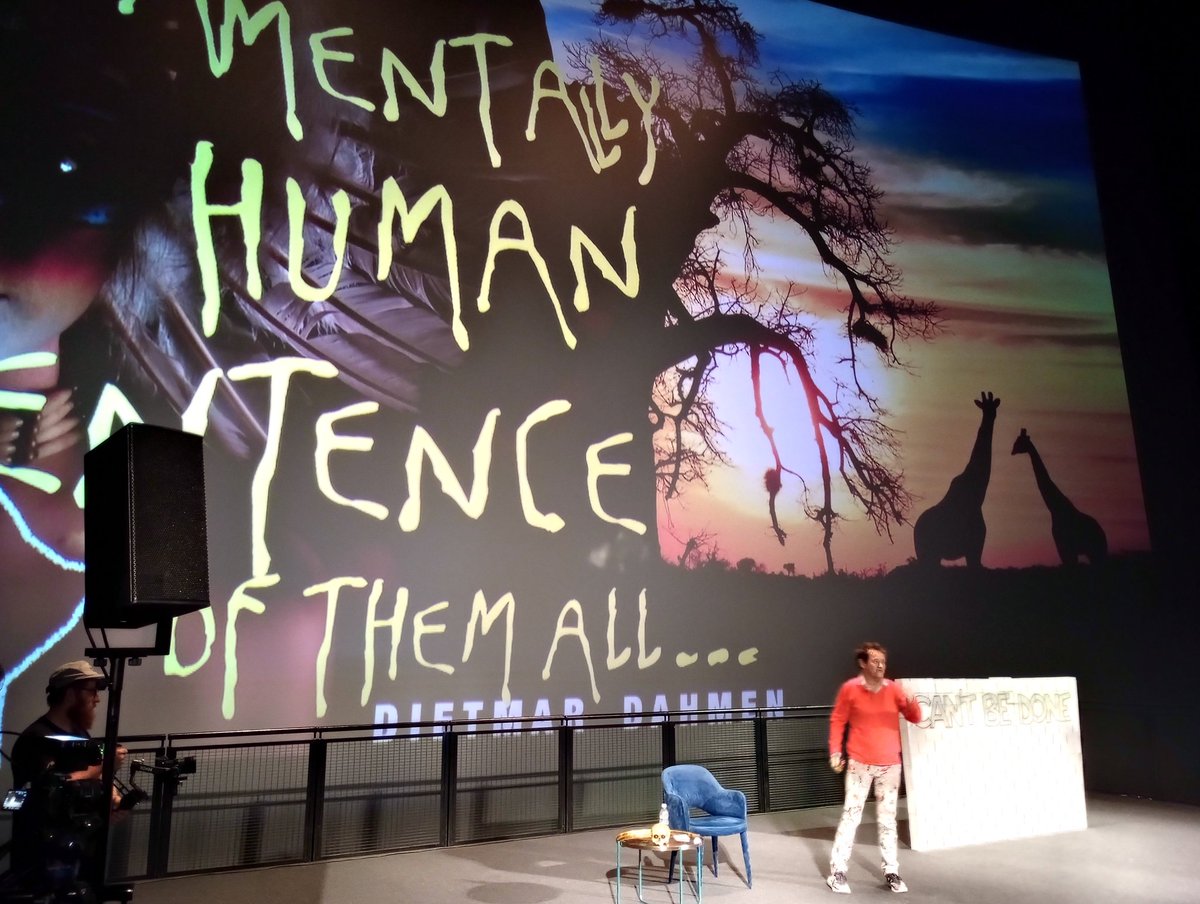 Keynote talk by <a href="/MrDahmen/">Dietmar Dahmen</a> at <a href="/unrvldagency/">UNRVLD</a>'s team day in the London Science Museum.