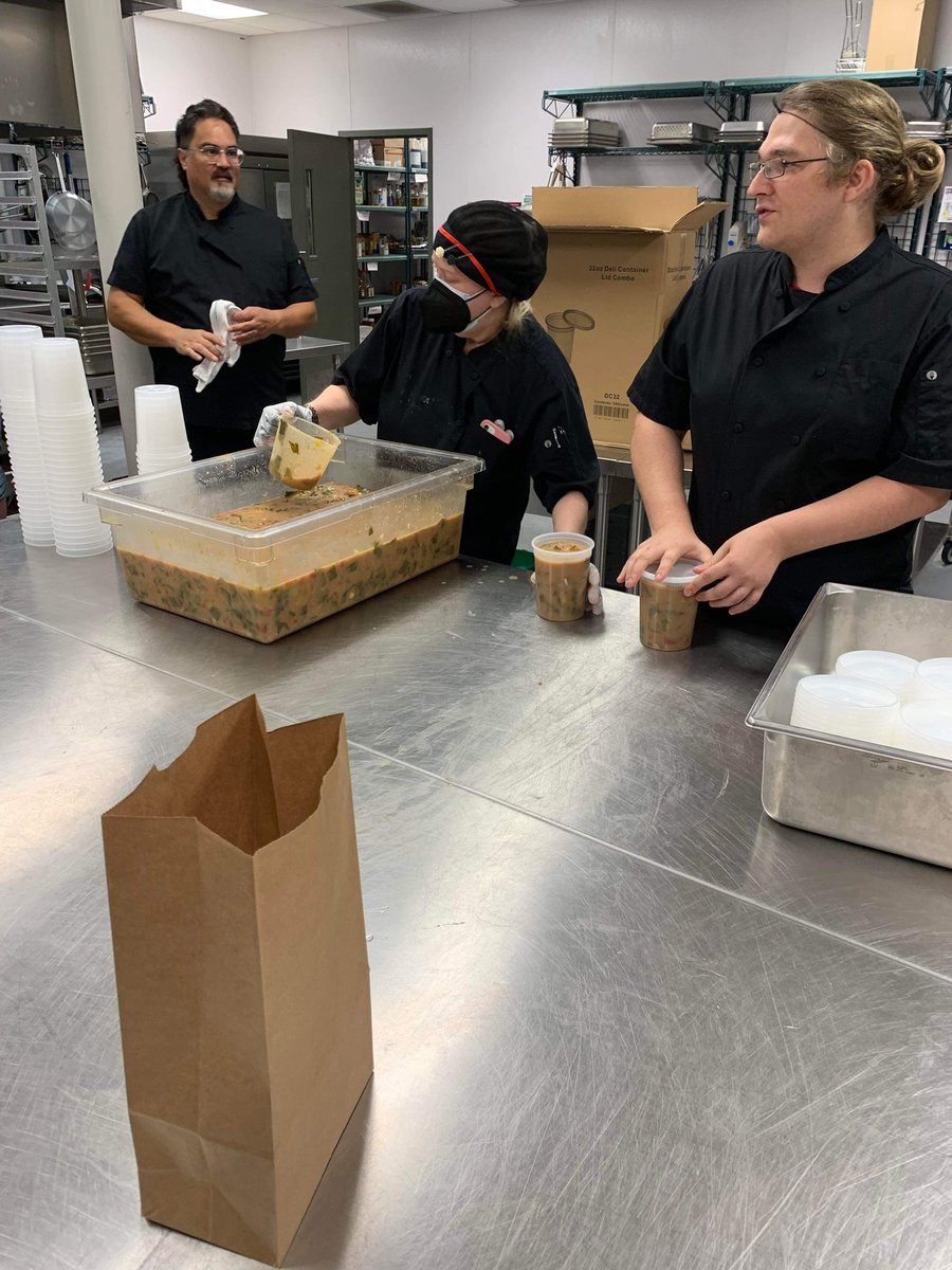 deborah_saffer's tweet photo. Yesterday was #Interesting. Had to #Walk a lot‼️ We went to a #Hospitality job fair, ate #lunch at a Former #CommonTable student’s Restaurant. It was #Delicious😊 Then looked at areas of town and a #LocalBakery. I #Scooped up 200 quarts of #Soup. Good Day. #FutureIsAnAttitude https://t.co/Vwdgsm6Vaq