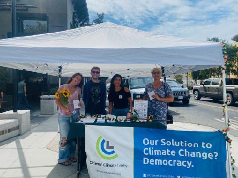 CCLSVS's tweet photo. Our chapter did some outreach at the Campbell's Farmers' Market over the weekend. :)
#CCLSVS #ClimateChange #ClimateEmergency #ClimateAction #ClimateJustice #Environmentalist #Activist #PriceOnPollution #ActLocally #Sustainability #SustainableLiving #RenewableEnergy #Green https://t.co/UgPlhtvDme