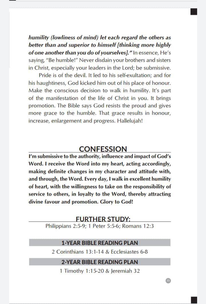 festobini's tweet photo. Give Your Day A Lift With Today's Rhapsody Of Realities Devotional By Pastor Chris Oyakhilome, PhD
#RhapsodyOfRealities
#PastorChris
#WalkInHumility
#7000LanguagesStillCounting
#ReachOutWorldWithPastorChris https://t.co/yEeI3QLxRp
