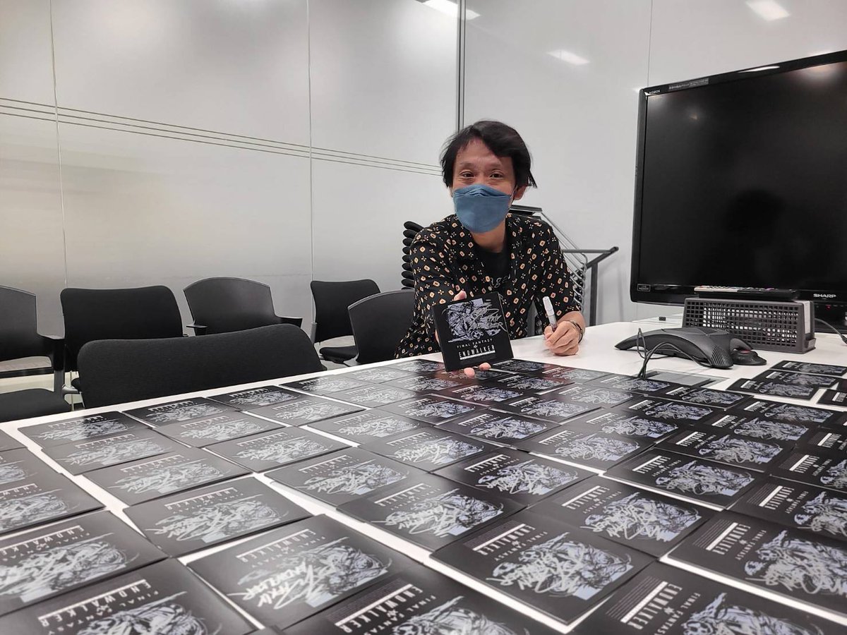 TGS2022 サイン入れレポ📷 📀ENDWALKER: FINAL FANTASY XIV Original