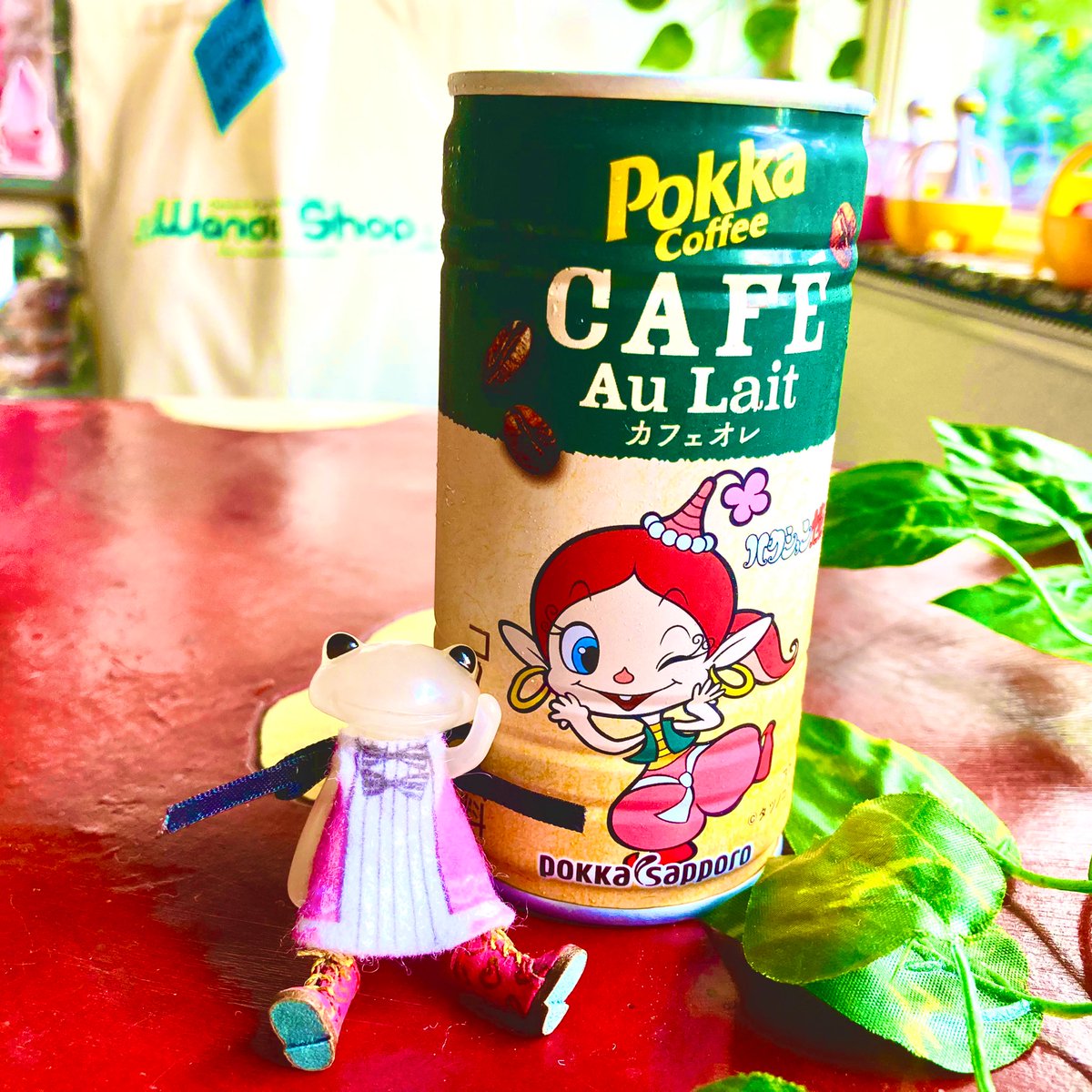 自動販売機から可愛い缶🥫をGETしました✨
(っ´ω`c)💕ほくほく💕

 時々 #フォーチュンワンダ
