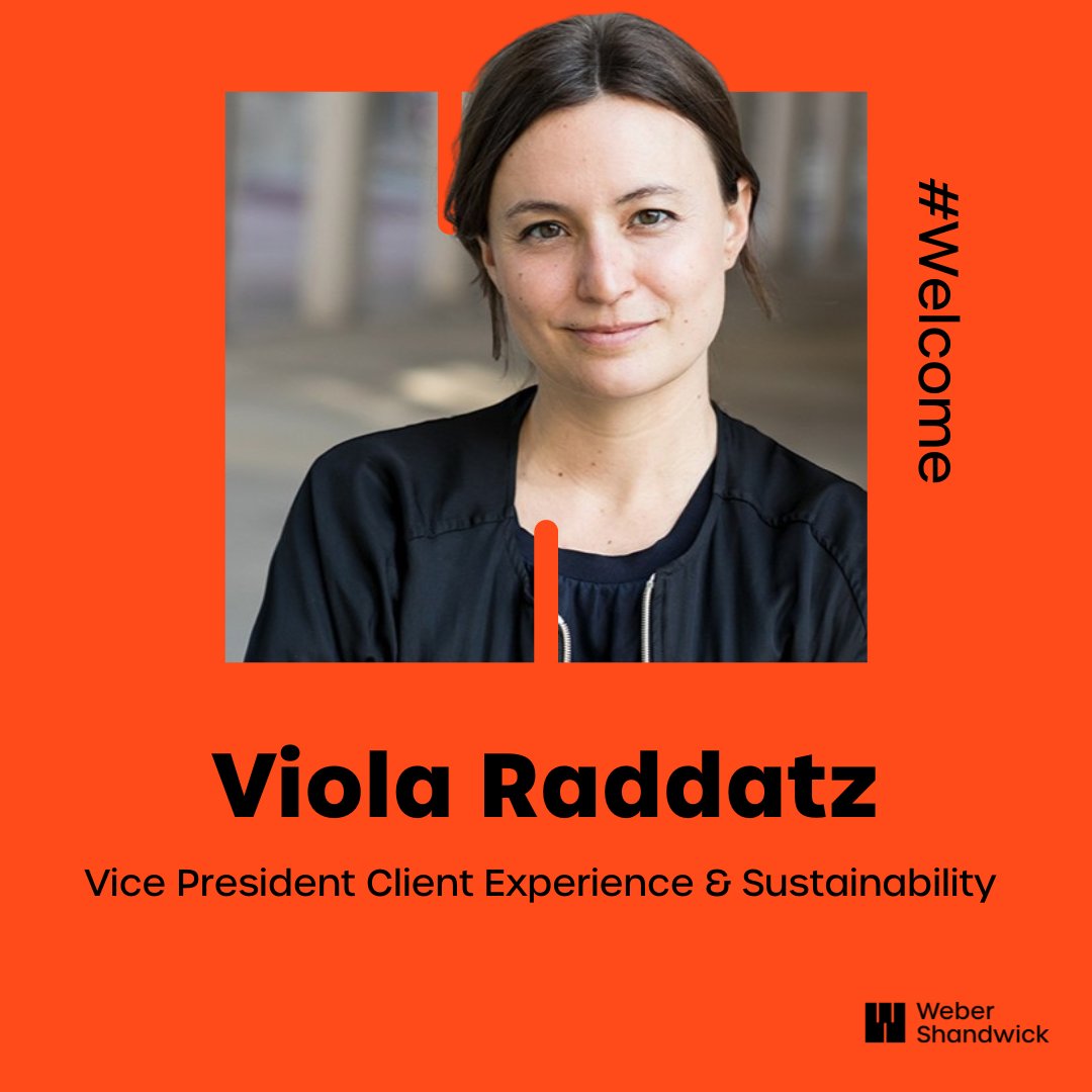 Weber Shandwick tweet media