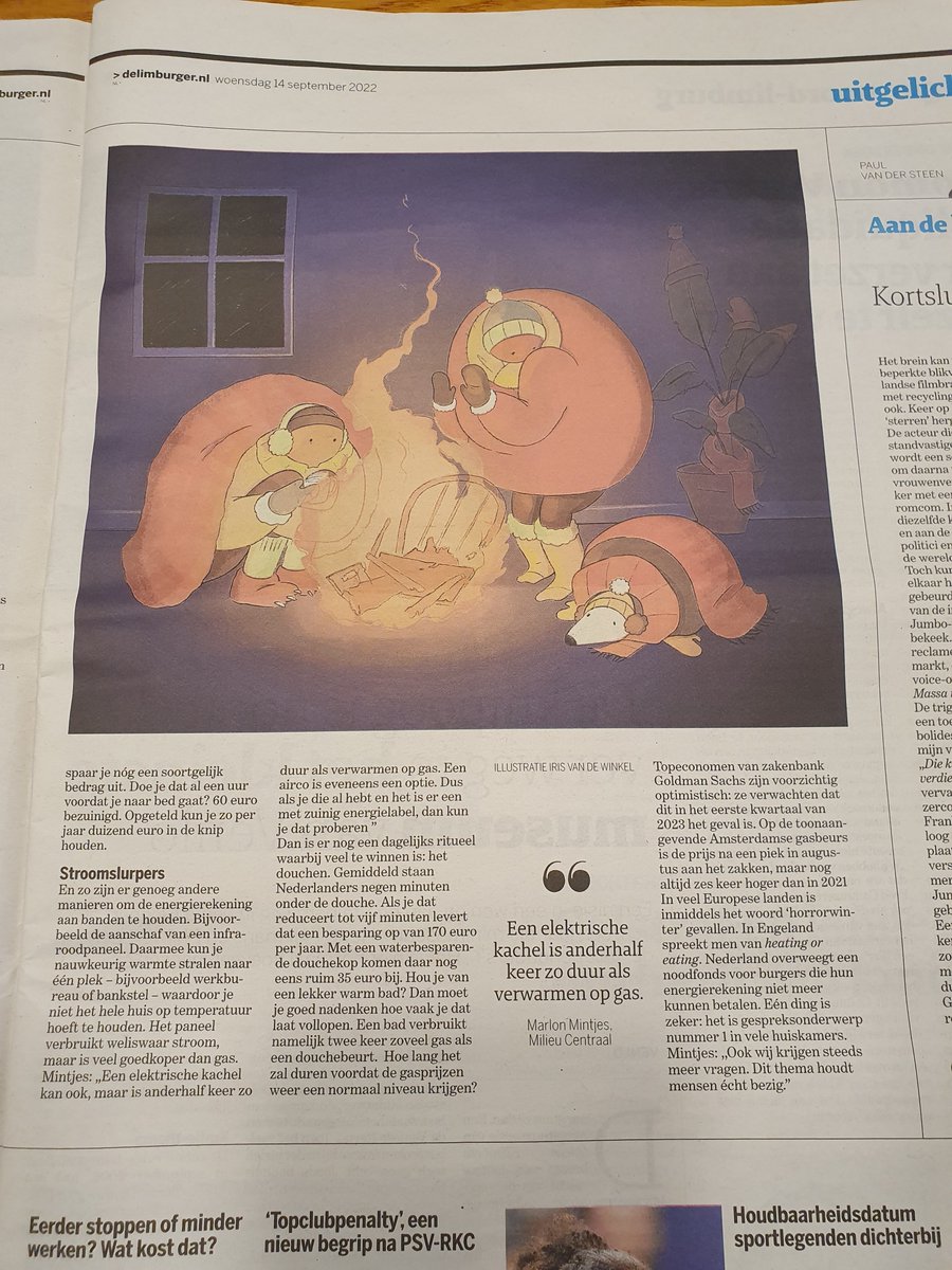Zojuist gelezen in De Limburger dat aanschaf infraroodpaneel kan helpen energieverbruik te verlagen. Men hoeft niet de hele woning warm te stoken.
Eco-Makelaar kan infraroodpanelen leveren, neem bij interesse met mij contact op.