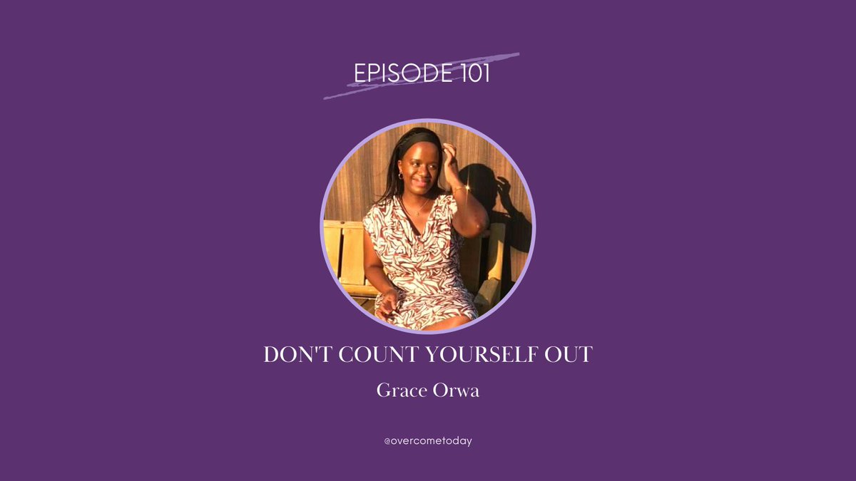 overcometoday_'s tweet photo. Episode 101 is live!🥳Do you take time to reflect on God’s goodness in your life? In this episode, Grace challenges us to do so.

Listen to her story here: https://t.co/dH5c2MV5Xs

#OvercomeToday #kenyanpodcast #africanpodcast #christianpodcast https://t.co/iETcbVcRpS