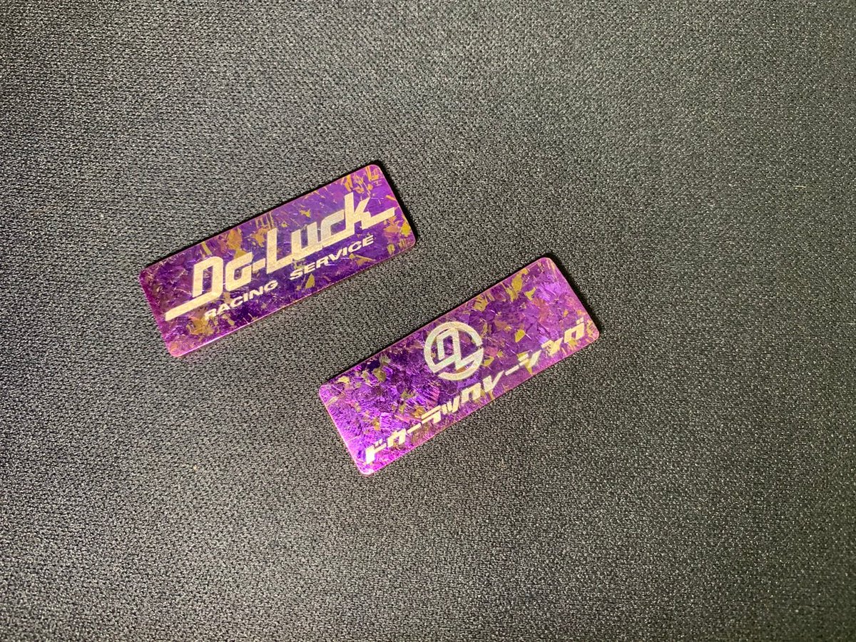 DoLuckRS's tweet photo. オリジナルチタンプレートが登場
チタン、ブルー、パープル他
Do-LuckロゴとDLマーク&ドゥーラックロゴの2タイプ
【 https://t.co/IfQAvQKXHX 】
#DoLuck #ドゥーラック #チタン https://t.co/cGGalMlYO9