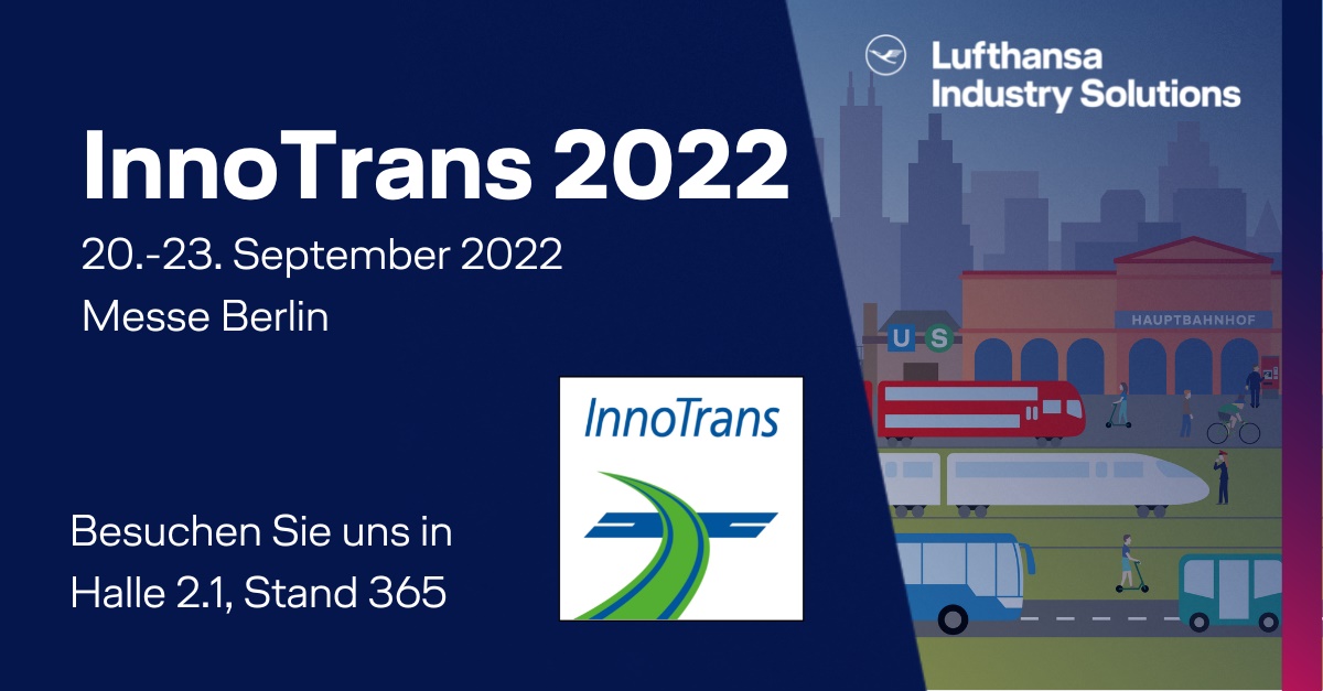 Nächster Halt: Smarte IT-Lösungen für den #ÖPNV  🚌🚈  Vom 20.-23.9.2022 findet in Berlin die <a href="/InnoTrans/">InnoTrans</a> statt – und klar, wir sind dabei. Von #Kundenbindung bis #SmartData: Wir zeigen mit Cases und Demonstratoren, was Mobilität heute bewegt.

#LHINDknowsIT #InnoTrans2022