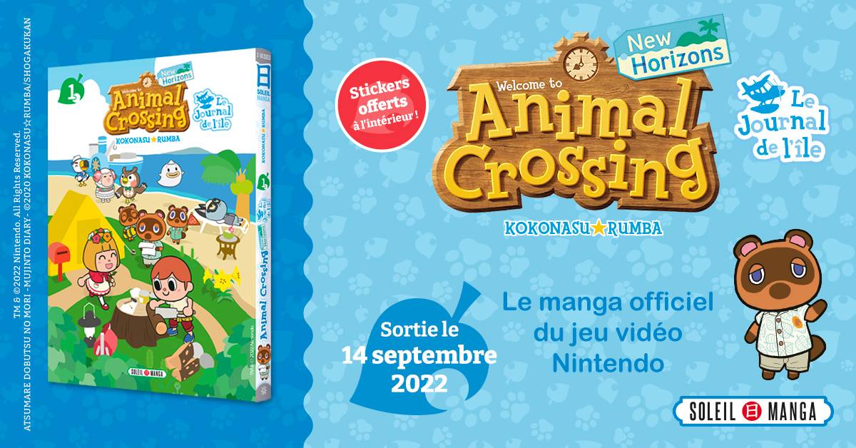 acvillage_fr's tweet photo. Le tome 1 du manga "Animal Crossing: New Horizons - Le Journal de l'île" sort aujourd'hui en librairies !

On vous en fait gagner plusieurs exemplaires, plus d'infos dans le tweet suivant ⬇️ https://t.co/3TyF90EjkU