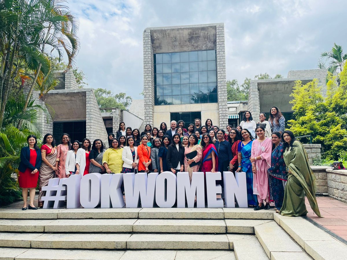 nsrcel's tweet image. Here’s congratulating the outgoing batch of #entrepreneurs from Cohort 13 of the Goldman Sachs 10,000 Women Program!

Solving key problems across areas including IT, EdTech, Financial Services, and much more, we look forward to seeing our #10KWomen taking on the business world!