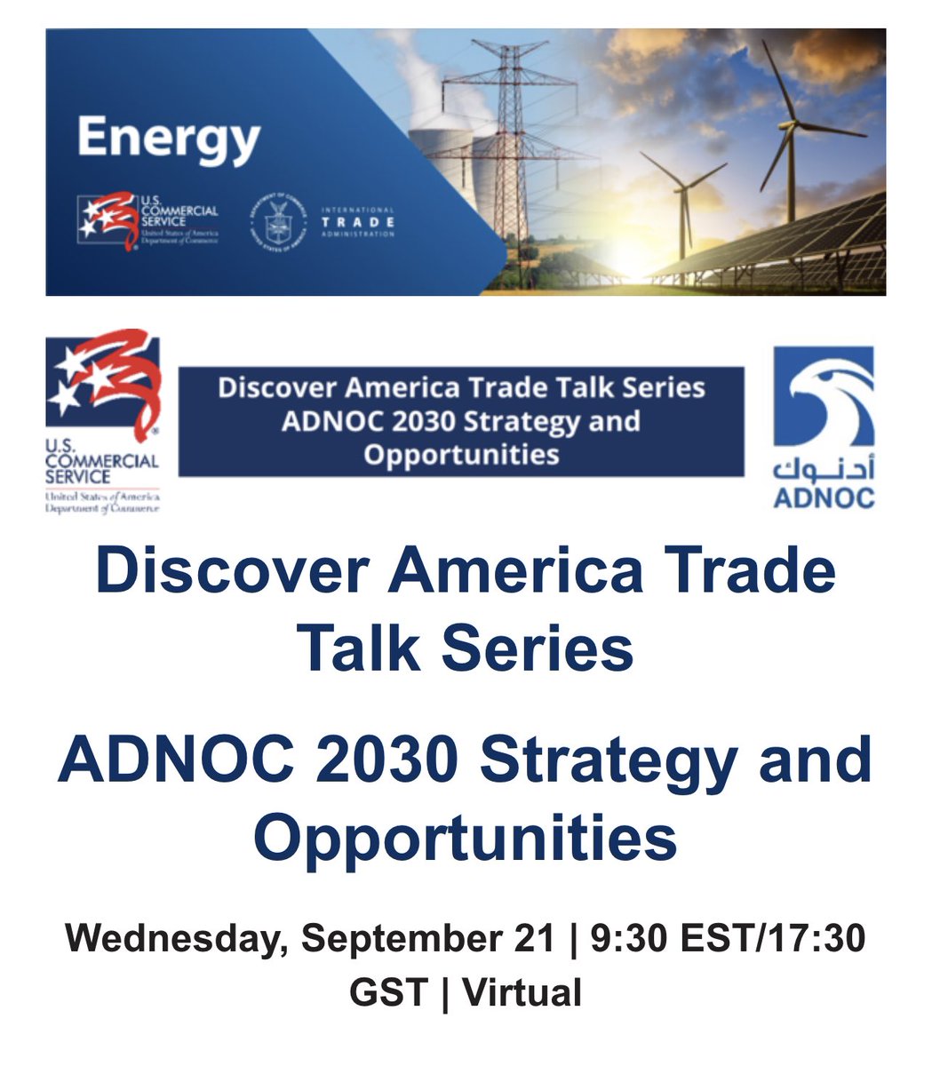 1Princess_HJO's tweet photo. We just got our #invitation for next week to join #virtual #Trade discussion with Government of #UAE 🇦🇪 on #Energy #Gas & #Oil ( We have Technology & 🌎 Resources) to strengthen business relationships & increase exports in the UAE market region. Thanks @USCommercialSvc #IntlTrade https://t.co/Hxmg0nS6w4