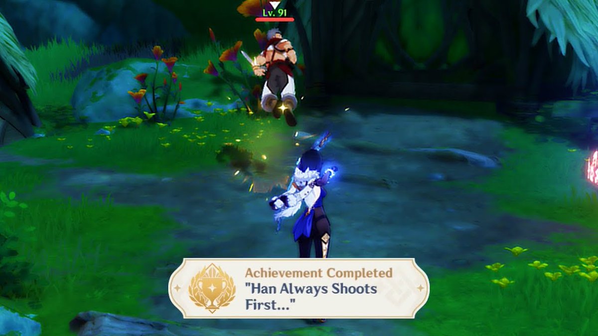 KiraShrewd's tweet photo. Han Always Shoots First Sumeru Hidden Achievement
https://t.co/FbuqeK03aA
#Genshinlmpact #Genshin #Genshinfanart #genshinleaks #genshintwt #Sumeru #sumeruleaks https://t.co/x7IbrKitng