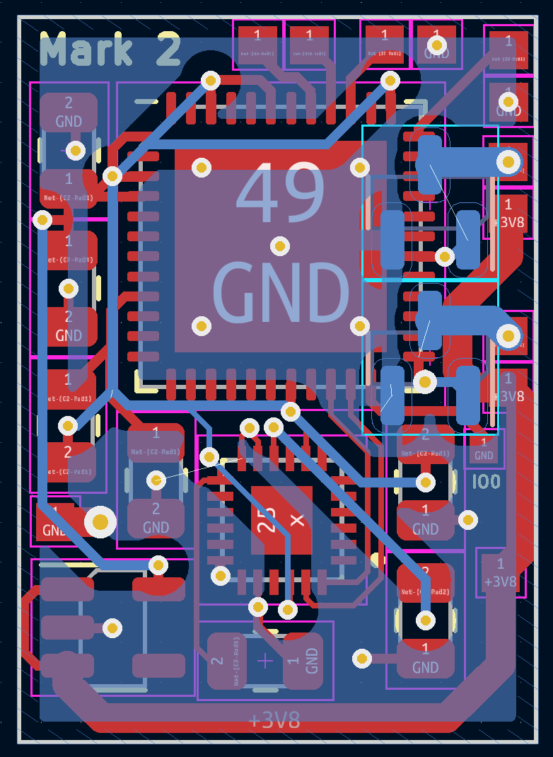 apkashyap12's tweet photo. Just finished Mark 2 Raven board - hopefully it addresses all the issues with the genesis board.

Learned how to use an oscilloscope today and it turns out that for the most part, the bypass capacitors did their job (did optimize it for this board though).

Hopefully it works :0 https://t.co/i66IACkEoc