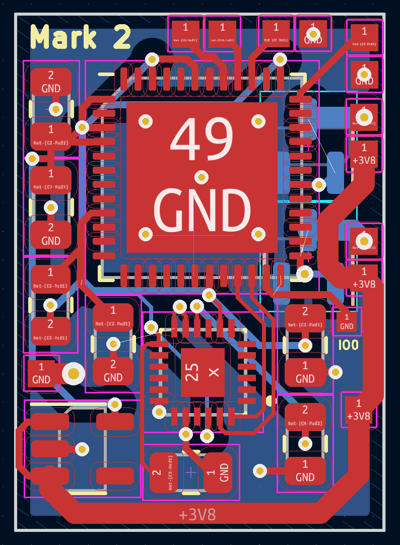 apkashyap12's tweet photo. Just finished Mark 2 Raven board - hopefully it addresses all the issues with the genesis board.

Learned how to use an oscilloscope today and it turns out that for the most part, the bypass capacitors did their job (did optimize it for this board though).

Hopefully it works :0 https://t.co/i66IACkEoc