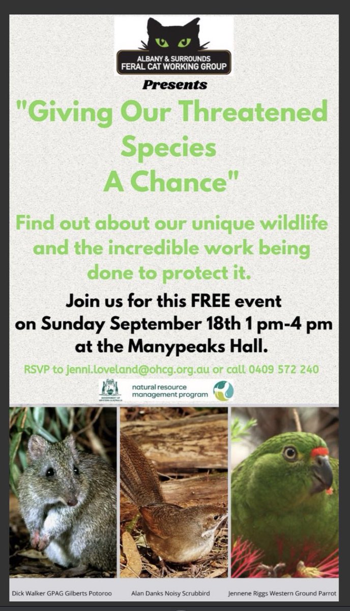 WA Feral Cat Working Group tweet media