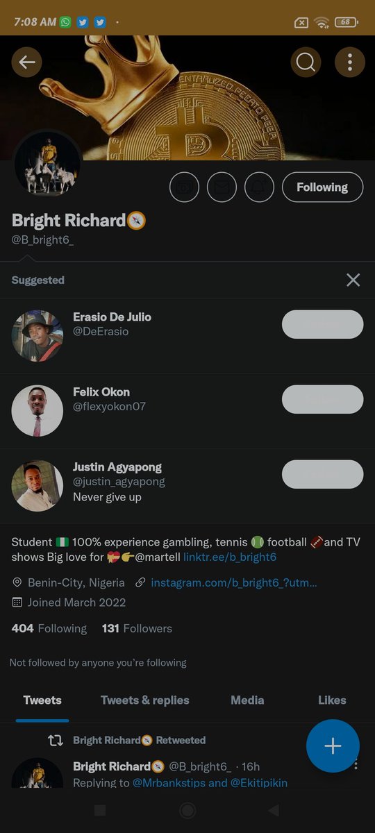 Vicishow's tweet photo. @B_bright6_ @Ekitipikin 8039553568 https://t.co/0AulB4dMyU