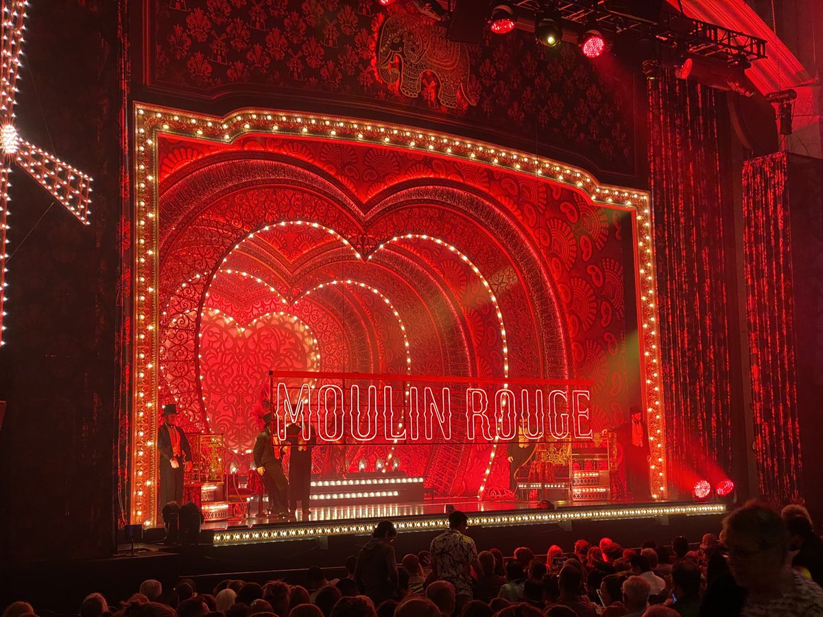 hewdraven's tweet photo. @djcap @broadwaysf @MoulinRougeBway I got to see it last week — it was so good!!! https://t.co/D0nFYtjZCJ