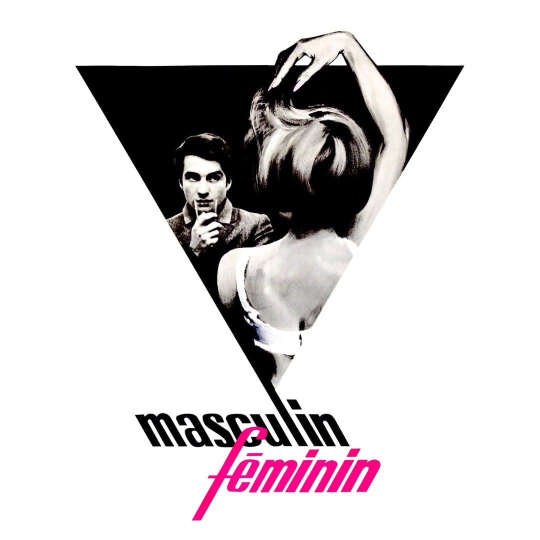 FilmClubQueer's tweet photo. To honour the memory of Jean-Luc Godard, Queer Film Club invites you for a screening of 'Masculin Féminin' this Sunday, 6 PM IST. 

The screening will be followed by a discussion on the films by Jean-Luc Godard. 

Register here: https://t.co/lxP5tTzi4P

#jeanlucgodard https://t.co/pqJQG14VjG