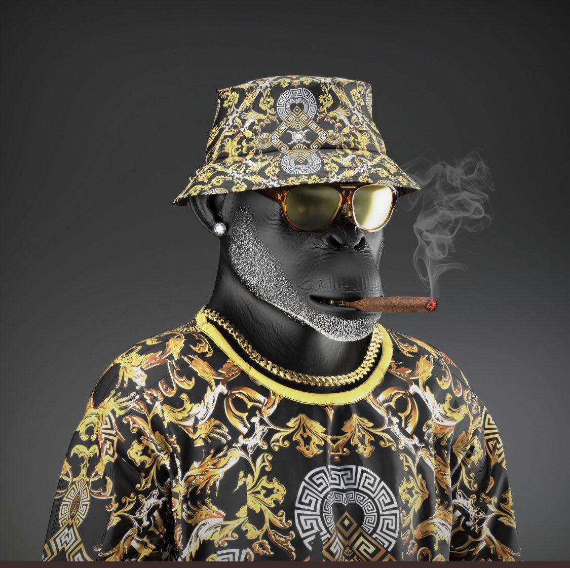 Real Ape in here with his fashion style 🙈🙉🙊

#solana #SolanaNFTs #SolanaGiveaway