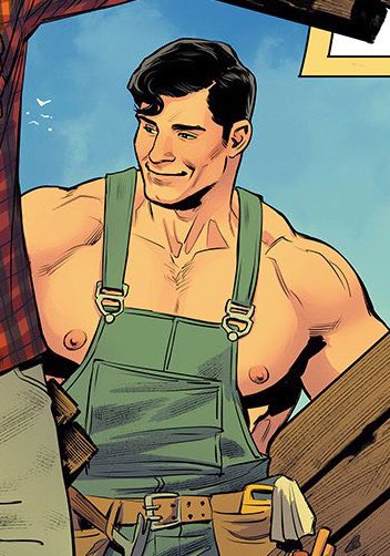 pecsOTD's tweet photo. Pecs of the day is Superman from Batman/Superman: World's Finest, drawn by Travis Moore! https://t.co/URUA5cdxal