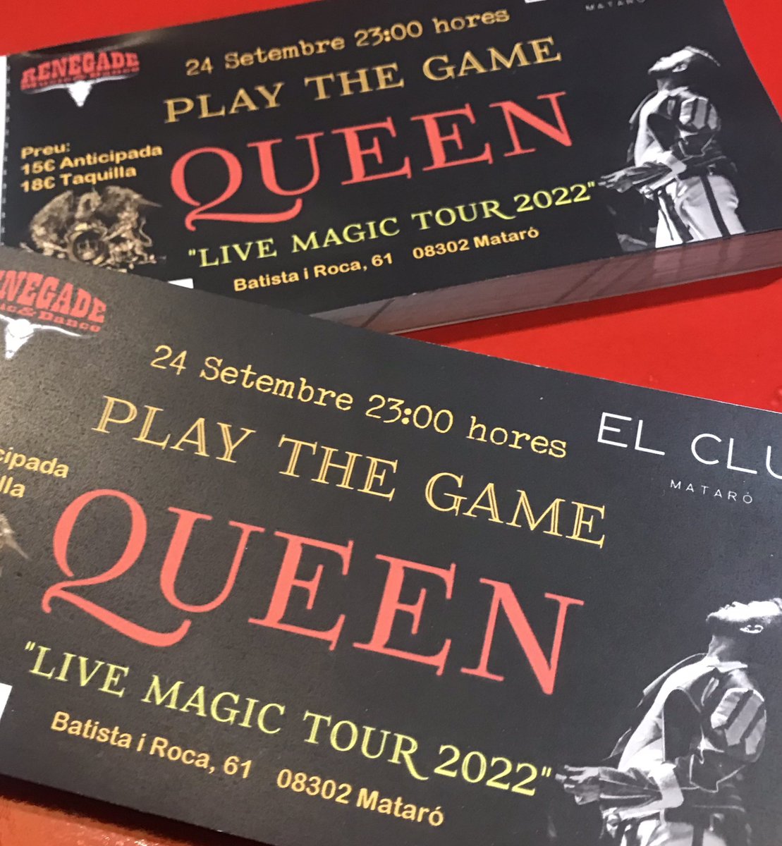 Concert tribut QUEEN <a href="/ohmataro/">Oh! Mataró</a> <a href="/mataroradio/">mataró ràdio</a> #mataro #Maresme #Barcelona #Queen