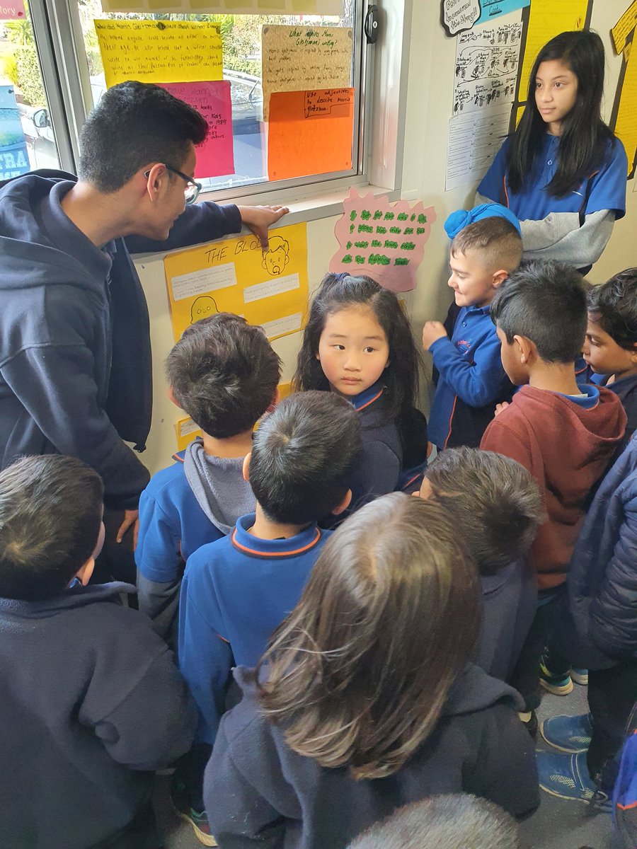 MrHamptonACPS's tweet photo. A massive thank you to all the families and classes that came to enjoy our writers showcase! We had a blast! @AitkenCreekPS https://t.co/SsOFGRfLQ8