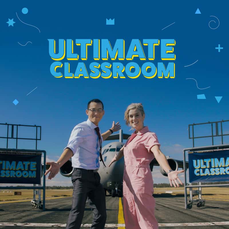 AusSchoolsPlus's tweet photo. Huge congratulations to our ambassador @misterwootube on the launch of #UltimateClassroom! Eddie is bringing STEM learning to the nation's TV screens, putting his students to the test in exciting challenges like drone flying and bridge building. Tune in at https://t.co/IHgiChxQsE https://t.co/rRnZ6lLN9y