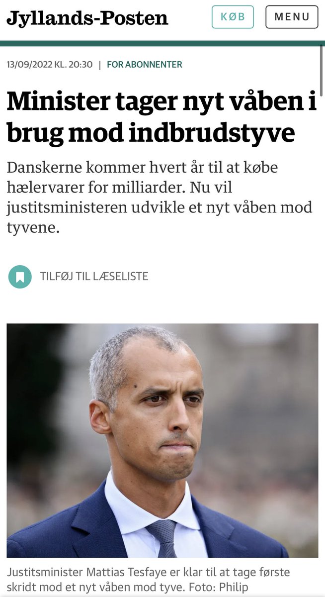 FPbranche's tweet photo. Utrolig god nyhed 💪 Justitsministeren er klar til at se på mulighederne for et digitalt register over tyvekoster 💻 🔍 Det har længe været et ønske fra forsikringselskaberne, som er klar til at hjælpe politiet med at etablere nyt #kosterregister ▶️ https://t.co/48GmLQfqMe https://t.co/dL7Z4l5HOy