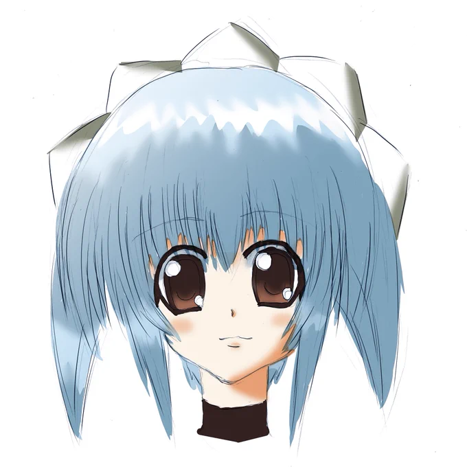 わーリニアさんがいっぱいー髪の色調を弄っただけですが(^^ゞメイキング動画を色々見ましたグラデーションはいらなかったかなとあと下書きする時も塗りの事を考えてもう少しデフォルメしよう髪先が細すぎる 