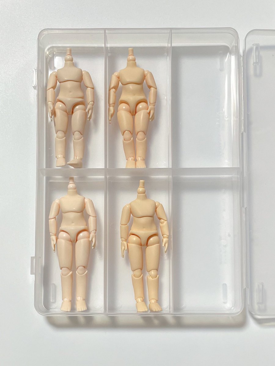 ねんどろ用のドールボディ、更に追加。 ねんどろいどどーる(クリーム