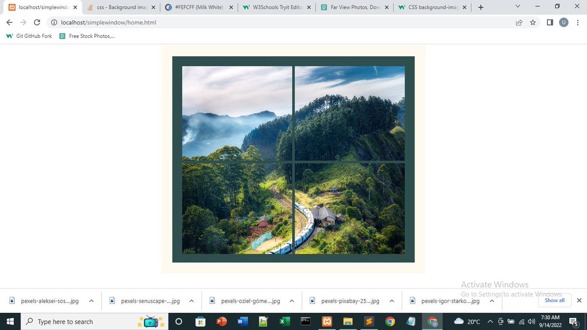 usmanuu_'s tweet image. day 41 of #100DaysOfCode. developed a simple window with css #webdevelolment