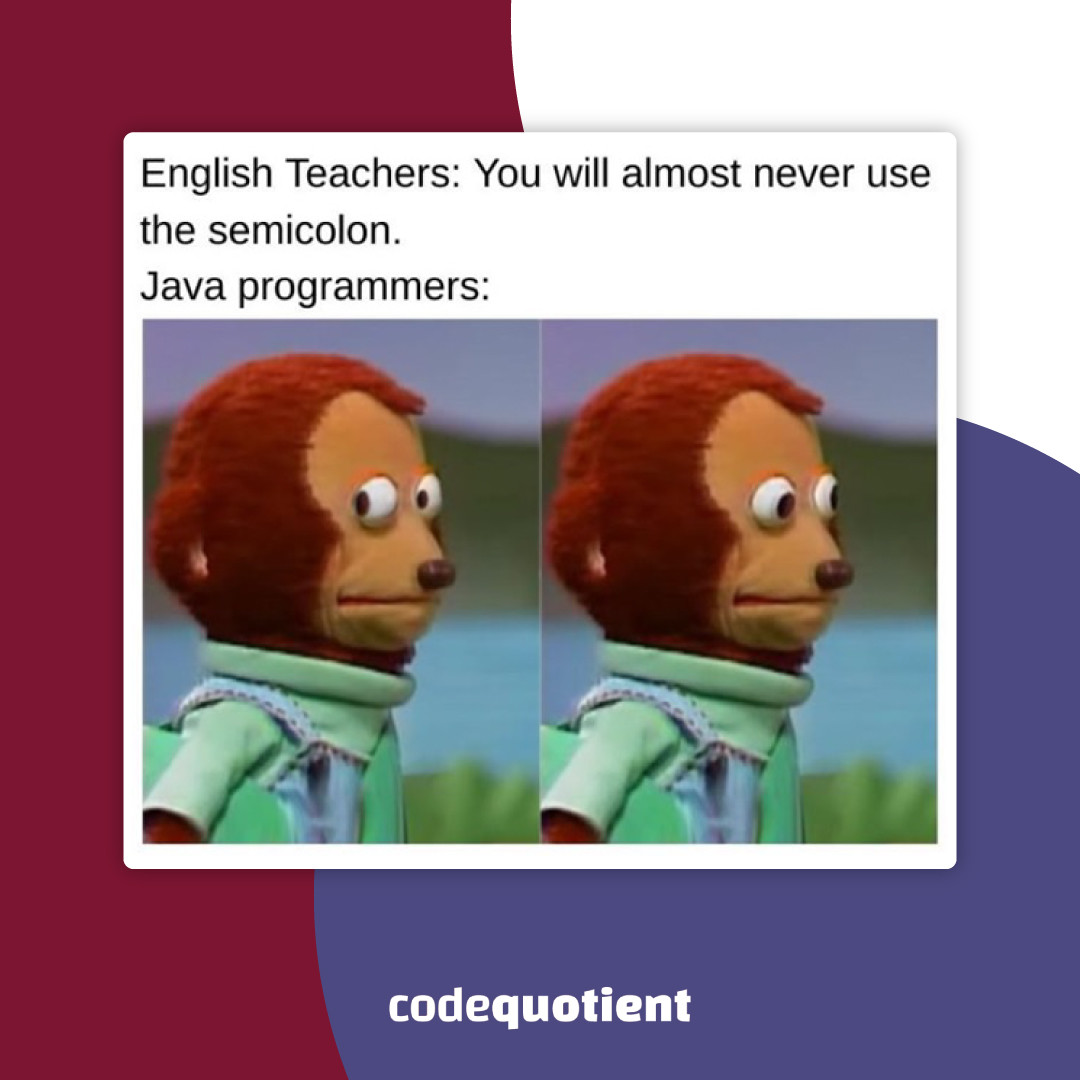CodeQuotient's tweet photo. Just Java things!
#CodeQuotient #SuperCoder #SuperCodersProgram #Coding #programming #fullstackdeveloper #coderlife https://t.co/4NqfZKqI85