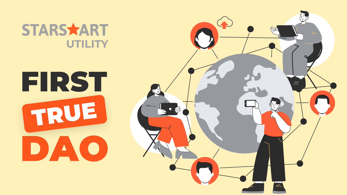 StarsArtNFT's tweet photo. Stars,Art, the first true DAO-based NFT Marketplace 🚀

A service fee schedule &amp; real governance functions, will take user experience to the next level. Given the right tools, creators, traders, buyers and sellers can change the world!

https://t.co/YsNG0vulEY
#StarsArtUtilities https://t.co/g0ZW13Hh4N